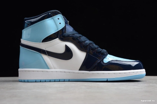 Jordan CD0461-401 OG High Patent UNC Retro 1 Air 0820